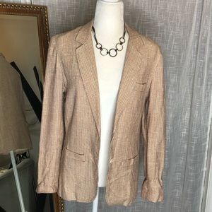 Emotions Multi color tweed blazer. Sz 12
